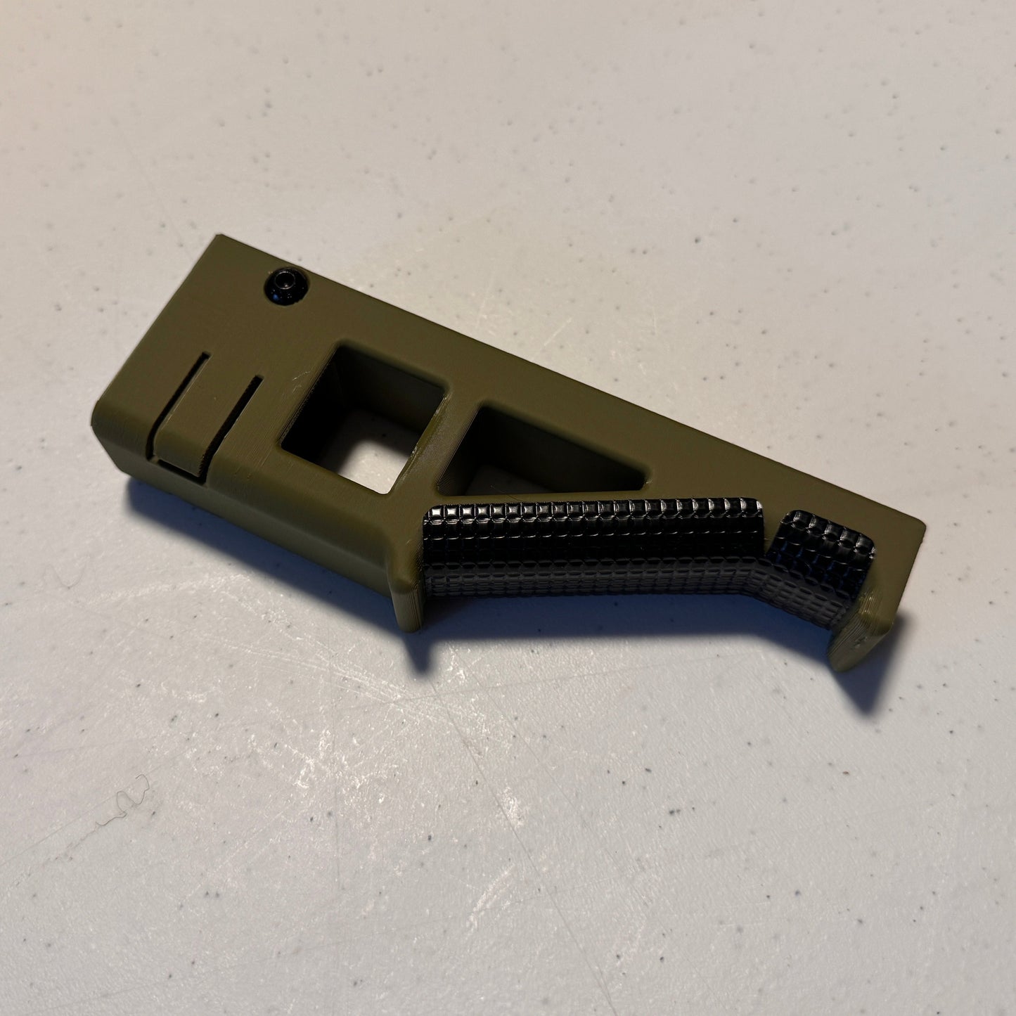 Angled Foregrip With Built In Glock/Sig Magazine Mount